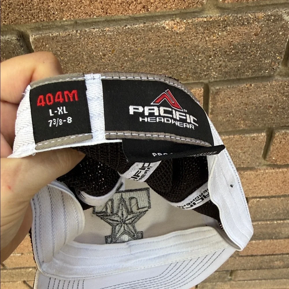Pacifica Black and White Trucker Hat Youth Sizing L-XL - 2 hats